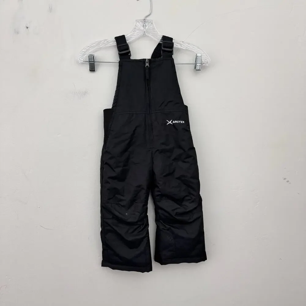 Arctix Black Snow Suit Bib Toddler Size 2